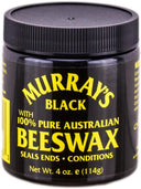 Murrays Black Beeswax Cera Cubre Canas Unisex