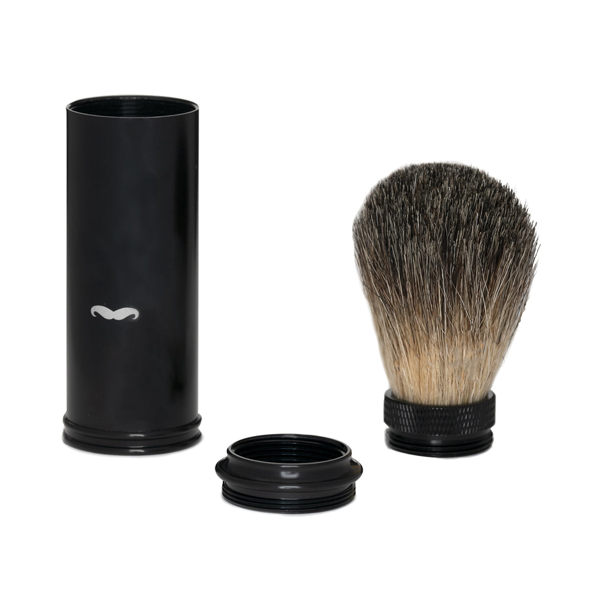 The Shaving Co. Brocha Viajera de Afeitar Black 21 mm