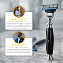 Set 3-Blade Razor Rastrillo y Base The Shaving Co. Tsc-080