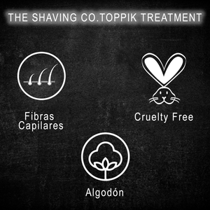 The Shaving Co. Toppik Treatment Cubre Calvicie Fibras Capilares Cafe Oscuro