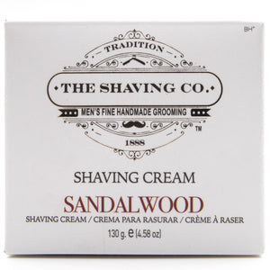 The Shaving Co Crema Para Afeitar Sándalo Shaving Cream 130 gr