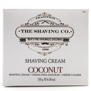 The Shaving Co Crema Para Afeitar Coco Shaving Cream 130 gr