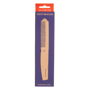 Kent 82 T Peine De Bolsillo Plegable Corte Fino Hecho A Mano