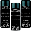 Kit de 3 The Shaving Co. Toppik Treatment Calvicie Fibras Capilares Negro