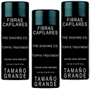 Kit de 3 The Shaving Co. Toppik Treatment Calvicie Fibras Capilares Cafe Oscuro