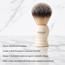 The Shaving Co. Brocha de Afeitar Blanco Marfil 23 mm
