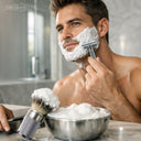 The Shaving Co. SILVER BRUSH - Brocha de Aluminio