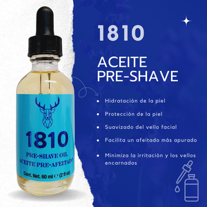 1810 Aceite Pre-Afeitado Romero Menta 60 ml