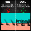 Kit de 3 The Shaving Co. Toppik Treatment Calvicie Fibras Capilares Negro
