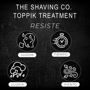 The Shaving Co. Toppik Treatment Cubre Calvicie Fibras Capilares Negro