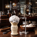 The Shaving Co. WITHE MARFIL BRUSH AND STAND