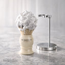 The Shaving Co. WITHE MARFIL BRUSH AND STAND