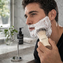 The Shaving Co. WITHE MARFIL BRUSH AND STAND