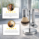 Traditional Silver Set de Afeitado The Shaving Co. (3 Piezas) TSC-085