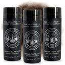 Kit de 3 The Shaving Co. Toppik Treatment Calvicie Fibras Capilares Cafe Oscuro