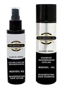 Kit Sistema Capilar Noxidil Shampoo + Loción + Roller Pelo
