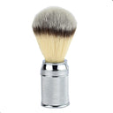 The Shaving Co. SILVER BRUSH AND STAND (Brocha de Aluminio y Base Metal)