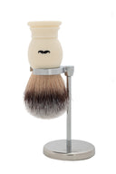 The Shaving Co. WITHE MARFIL BRUSH AND STAND