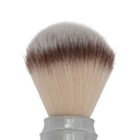 The Shaving Co. SILVER BRUSH AND STAND (Brocha de Aluminio y Base Metal)