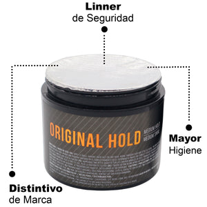 The Shaving Co. Original Hold Pomade. Cera de Cabello Original 4 oz / 113 gr