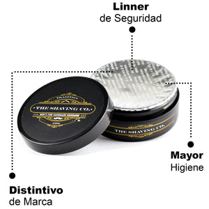The Shaving Co. Pomada / Cera para Barba 2 oz / 57 gr
